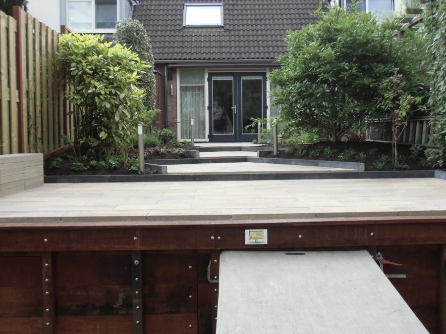 10 Tuinontwerp voor terrassen op de verschillende niveaus