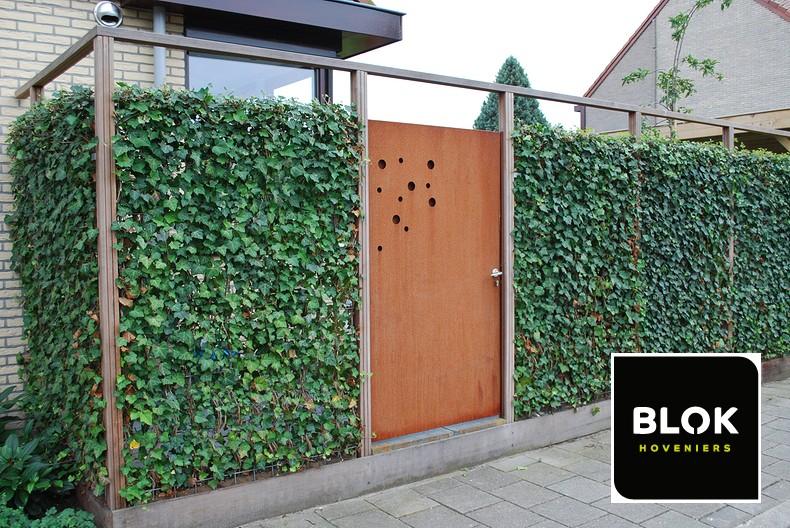 06 Tuinafscheiding met natuurlijke uitstraling