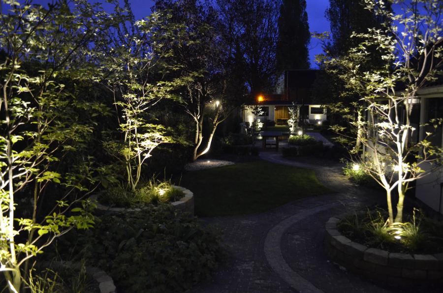 sfeervolle tuinverlichting parktuin Nijmegen