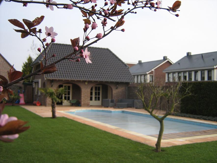 04 Luxe onderhoudsvriendelijke tuin met Zwembad Sprang Capelle 4