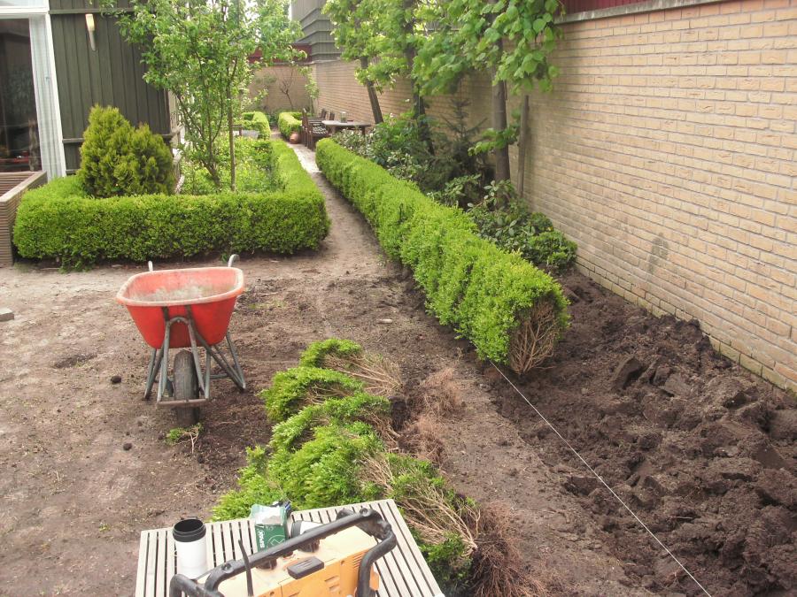 01 Aanleg tuin